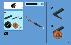 LEGO 70733 instructions page 37 – build guide