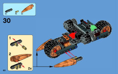 LEGO 70733 instructions page 40 – build guide