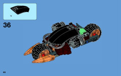 LEGO 70733 instructions page 46 – build guide