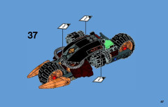 LEGO 70733 instructions page 47 – build guide
