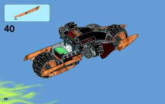 LEGO 70733 instructions page 50 – build guide
