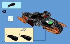 LEGO 70733 instructions page 52 – build guide