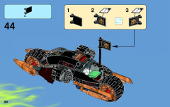 LEGO 70733 instructions page 54 – build guide