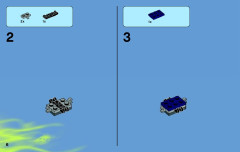 LEGO 70733 instructions page 6 – build guide