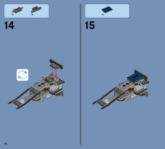 LEGO 70734 instructions page 10 – build guide