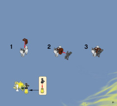 LEGO 70734 instructions page 21 – build guide