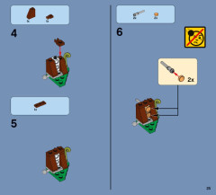 LEGO 70734 instructions page 25 – build guide