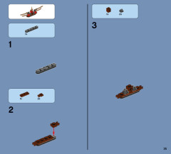 LEGO 70734 instructions page 35 – build guide