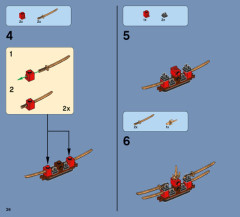 LEGO 70734 instructions page 36 – build guide