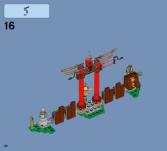 LEGO 70734 instructions page 38 – build guide