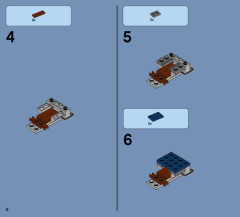 LEGO 70734 instructions page 6 – build guide