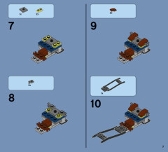 LEGO 70734 instructions page 7 – build guide