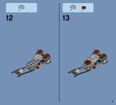 LEGO 70734 instructions page 9 – build guide