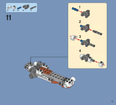 LEGO 70734 instructions page 11 – build guide