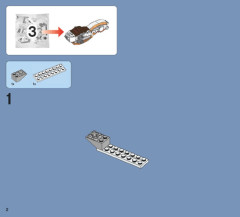 LEGO 70734 instructions page 2 – build guide