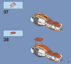 LEGO 70734 instructions page 25 – build guide
