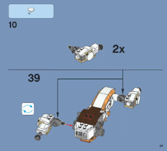 LEGO 70734 instructions page 29 – build guide