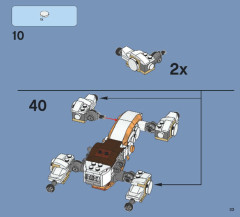 LEGO 70734 instructions page 33 – build guide