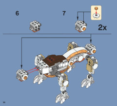 LEGO 70734 instructions page 36 – build guide
