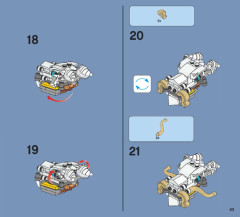 LEGO 70734 instructions page 43 – build guide
