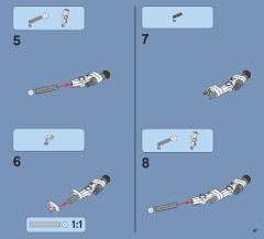 LEGO 70734 instructions page 47 – build guide