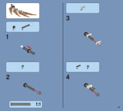 LEGO 70734 instructions page 51 – build guide