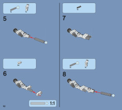 LEGO 70734 instructions page 52 – build guide