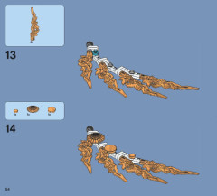 LEGO 70734 instructions page 54 – build guide