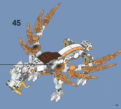LEGO 70734 instructions page 55 – build guide