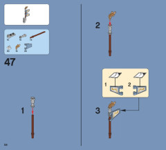 LEGO 70734 instructions page 58 – build guide
