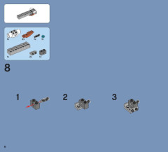 LEGO 70734 instructions page 6 – build guide