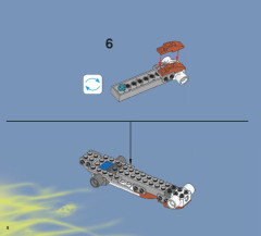 LEGO 70734 instructions page 8 – build guide