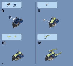 LEGO 70735 instructions page 12 – build guide