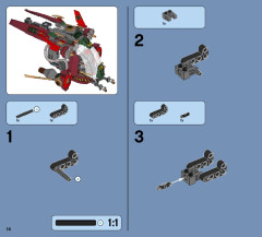 LEGO 70735 instructions page 14 – build guide
