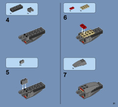 LEGO 70735 instructions page 21 – build guide