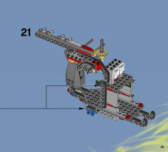 LEGO 70735 instructions page 45 – build guide