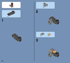 LEGO 70735 instructions page 54 – build guide