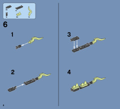 LEGO 70735 instructions page 8 – build guide