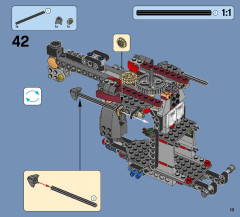 LEGO 70735 instructions page 13 – build guide