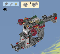 LEGO 70735 instructions page 19 – build guide