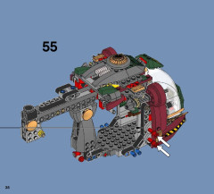 LEGO 70735 instructions page 38 – build guide