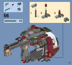 LEGO 70735 instructions page 39 – build guide