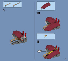 LEGO 70735 instructions page 43 – build guide