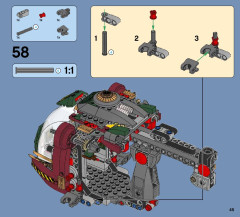 LEGO 70735 instructions page 45 – build guide