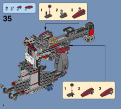 LEGO 70735 instructions page 6 – build guide