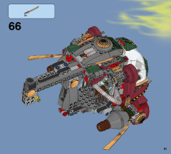 LEGO 70735 instructions page 61 – build guide