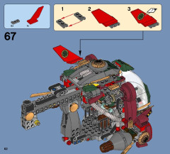 LEGO 70735 instructions page 62 – build guide