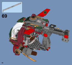 LEGO 70735 instructions page 64 – build guide