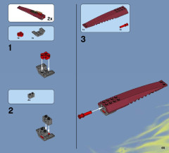 LEGO 70735 instructions page 65 – build guide