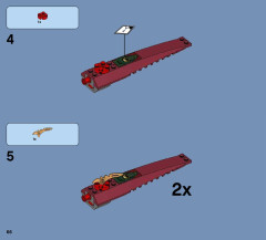 LEGO 70735 instructions page 66 – build guide